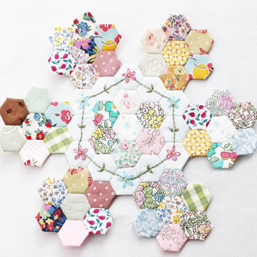 English Paper Piecing Made Easy - 1-1/2 Hexagons